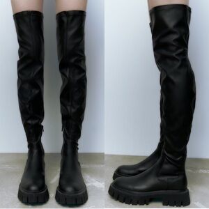 Zara Over the knee boots